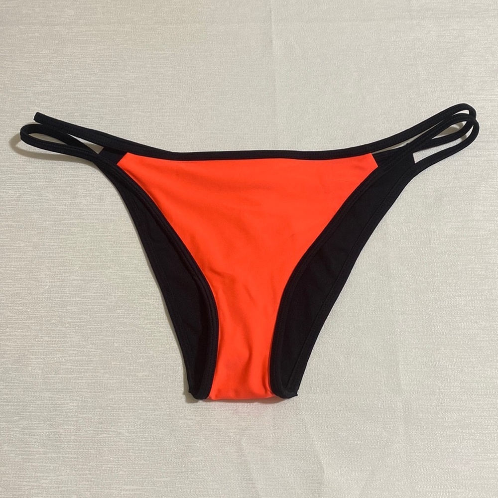 PILYQ Women's Omni Strappy Troy Teeny Bikini Bottom Size L
